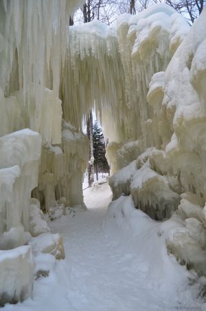 Entering the Ice Castle